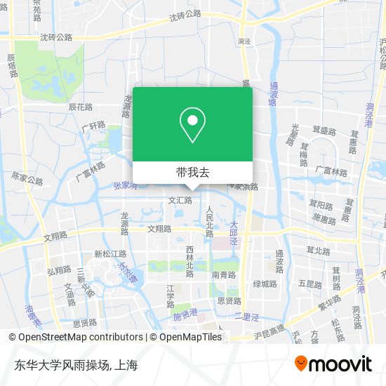 东华大学风雨操场地图