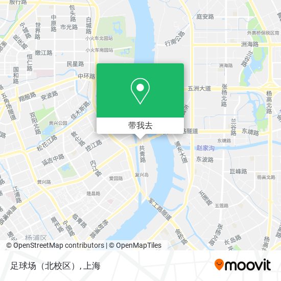 足球场（北校区）地图