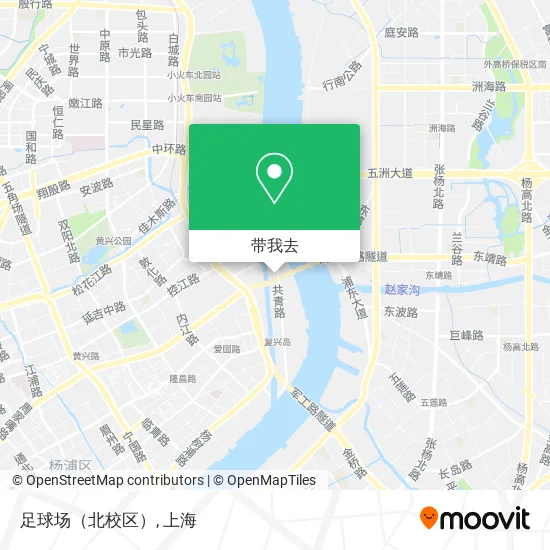 足球场（北校区）地图