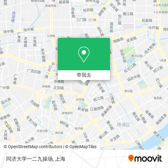 同济大学一二九操场地图