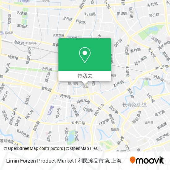 Limin Forzen Product Market | 利民冻品市场地图