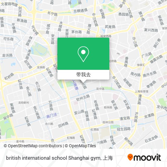 british international school Shanghai gym地图
