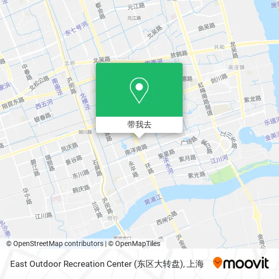 East Outdoor Recreation Center (东区大转盘)地图