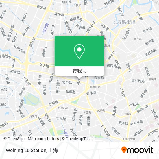 Weining Lu Station地图