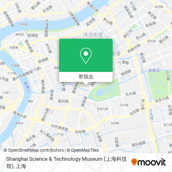 Shanghai Science & Technology Museum (上海科技馆)地图