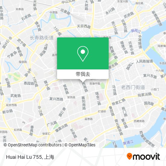 Huai Hai Lu 755地图