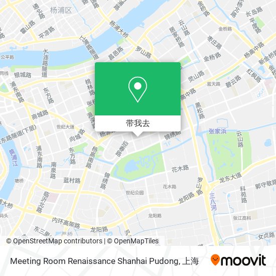 Meeting Room Renaissance Shanhai Pudong地图