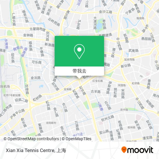 Xian Xia Tennis Centre地图