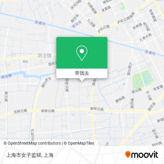 上海市女子监狱地图