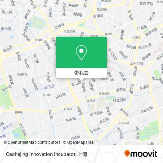 Caohejing Innovation Incubator地图