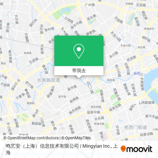 鸣艺安（上海）信息技术有限公司 | Mingyian Inc.地图