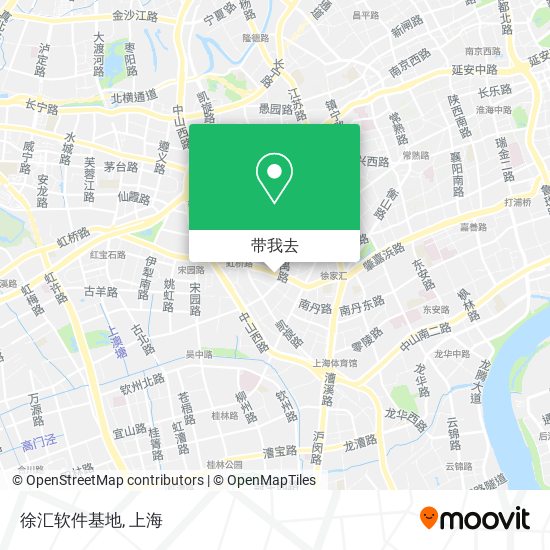 徐汇软件基地地图