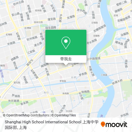 Shanghai High School International School 上海中学国际部地图