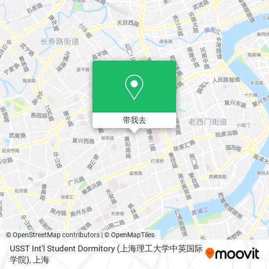 USST Int'l Student Dormitory (上海理工大学中英国际学院)地图