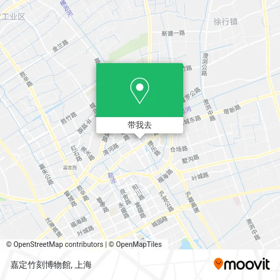 嘉定竹刻博物館地图