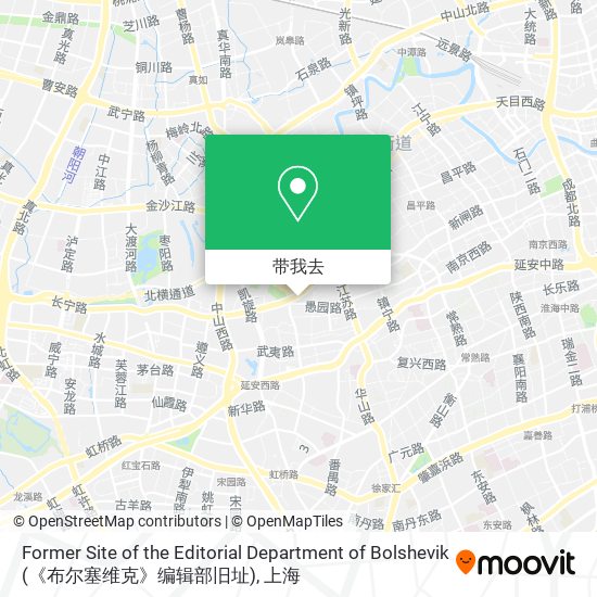 Former Site of the Editorial Department of Bolshevik (《布尔塞维克》编辑部旧址)地图