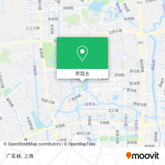 广富林地图