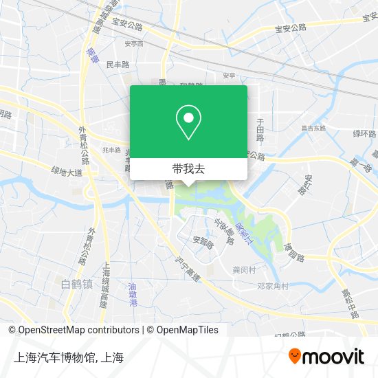 上海汽车博物馆地图