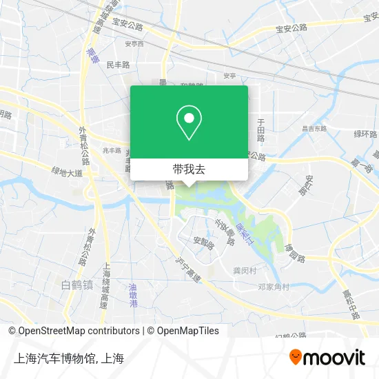 上海汽车博物馆地图