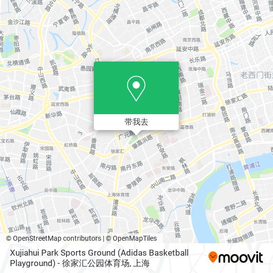 Xujiahui Park Sports Ground (Adidas Basketball Playground) - 徐家汇公园体育场地图