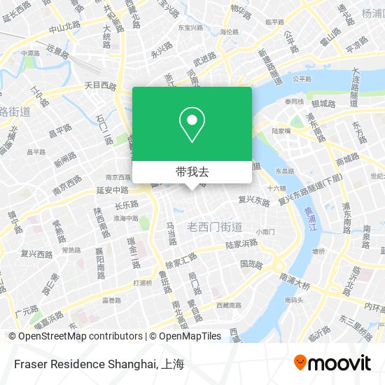 Fraser Residence Shanghai地图
