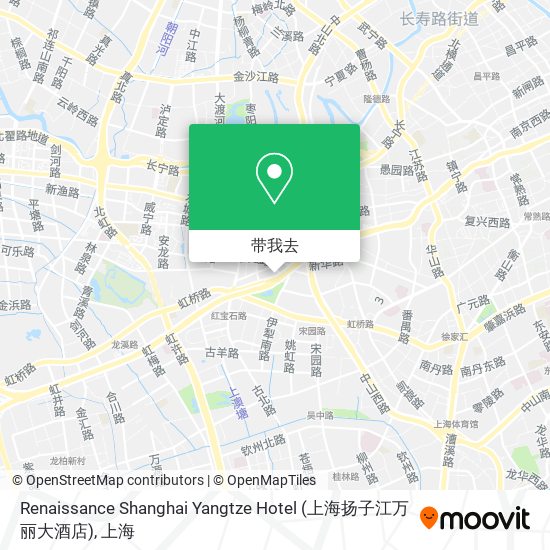 Renaissance Shanghai Yangtze Hotel (上海扬子江万丽大酒店)地图
