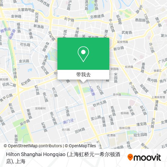 Hilton Shanghai Hongqiao (上海虹桥元一希尔顿酒店)地图