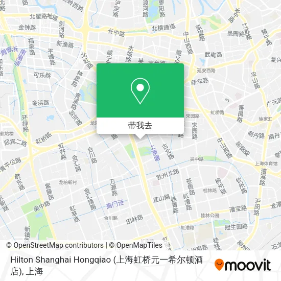 Hilton Shanghai Hongqiao (上海虹桥元一希尔顿酒店)地图