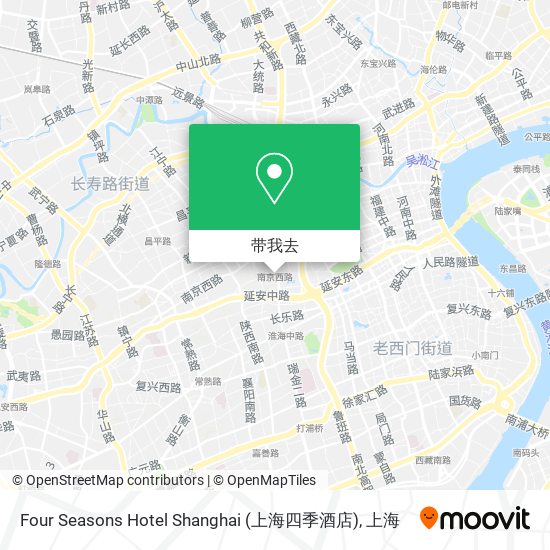 Four Seasons Hotel Shanghai (上海四季酒店)地图
