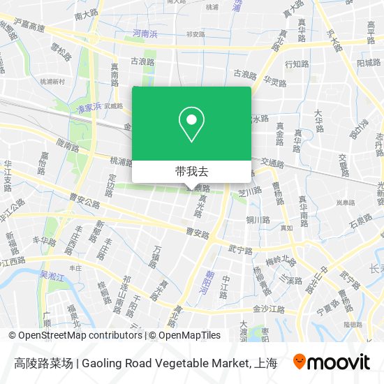 高陵路菜场 | Gaoling Road Vegetable Market地图