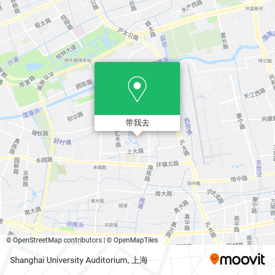 Shanghai University Auditorium地图
