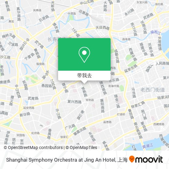 Shanghai Symphony Orchestra at Jing An Hotel地图