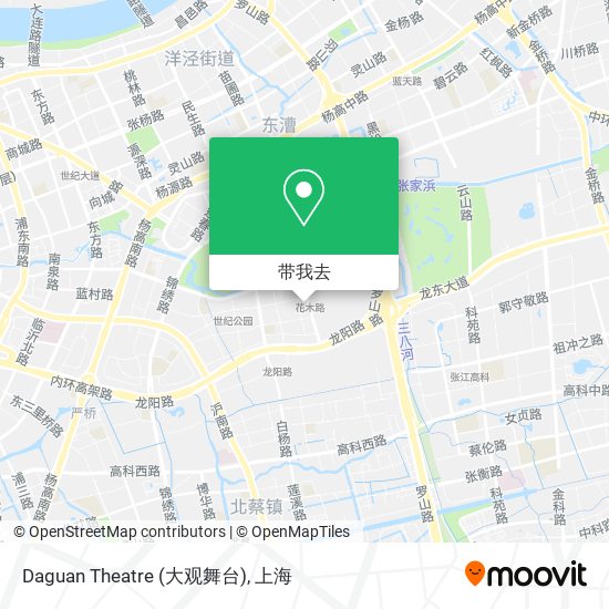 Daguan Theatre (大观舞台)地图