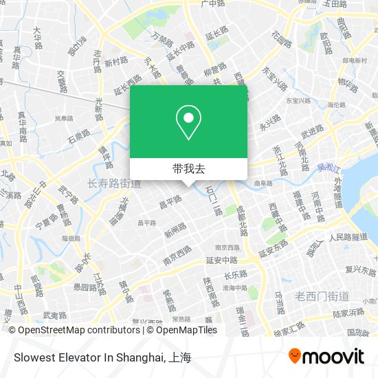 Slowest Elevator In Shanghai地图