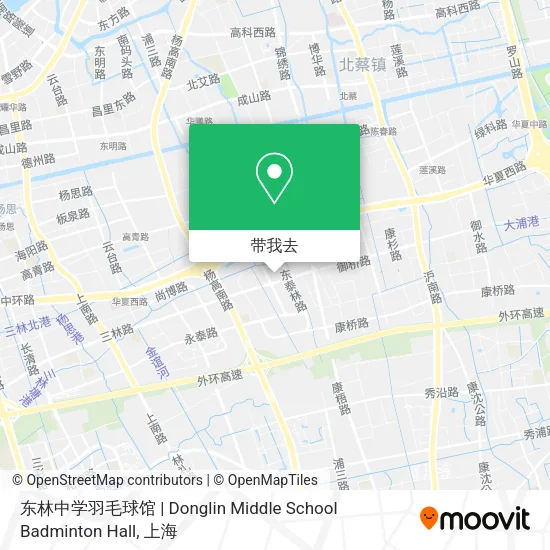 东林中学羽毛球馆 | Donglin Middle School Badminton Hall地图