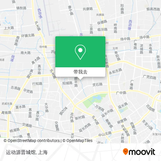 运动源晋城馆地图