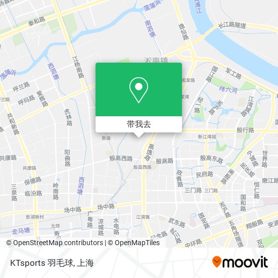 KTsports 羽毛球地图