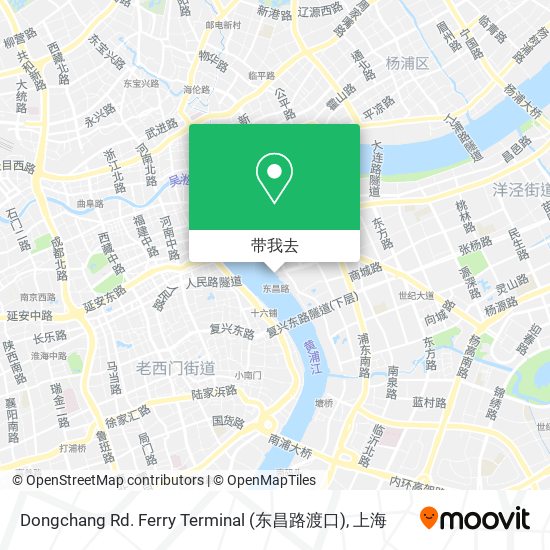 Dongchang Rd. Ferry Terminal (东昌路渡口)地图