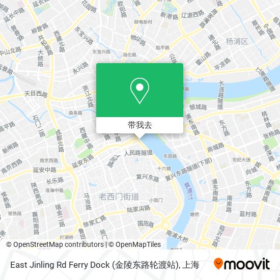 East Jinling Rd Ferry Dock (金陵东路轮渡站)地图