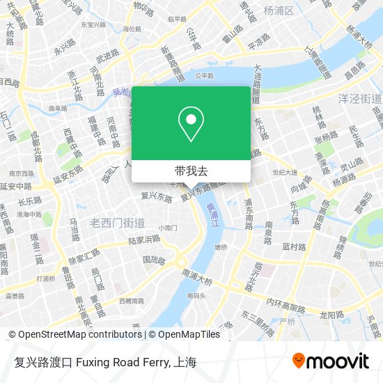 复兴路渡口 Fuxing Road Ferry地图