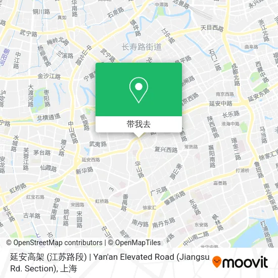 延安高架 (江苏路段) | Yan'an Elevated Road (Jiangsu Rd. Section)地图