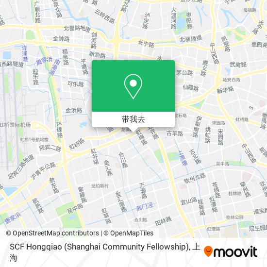 SCF Hongqiao (Shanghai Community Fellowship)地图