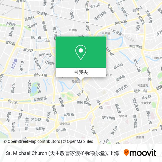 St. Michael Church (天主教曹家渡圣弥额尔堂)地图