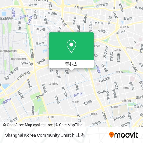 Shanghai Korea Community Church地图