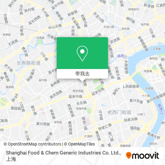 Shanghai Food & Chem Generic Industries Co. Ltd.地图
