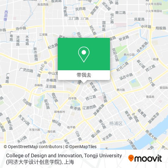 College of Design and Innovation, Tongji University (同济大学设计创意学院)地图