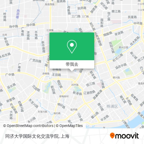 同济大学国际文化交流学院地图