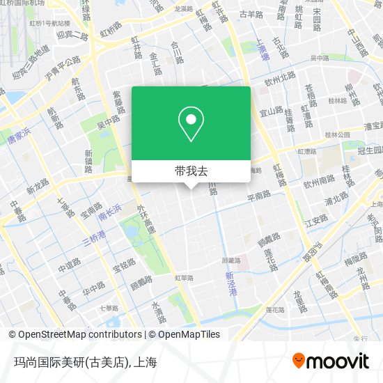 玛尚国际美研(古美店)地图