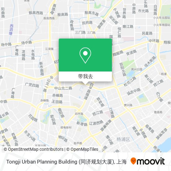 Tongji Urban Planning Building (同济规划大厦)地图