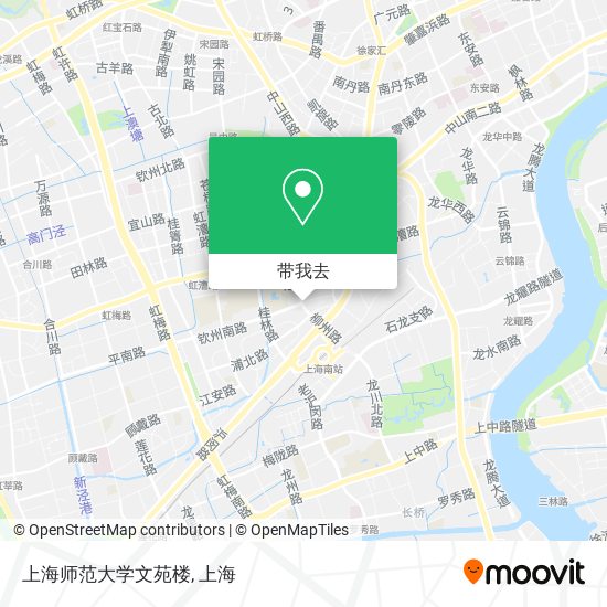 上海师范大学文苑楼地图